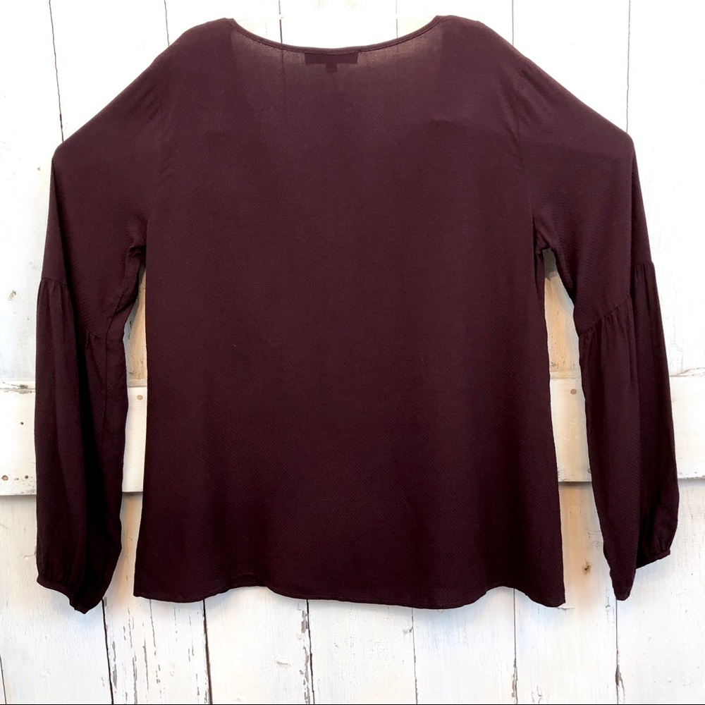 Sanctuary - Scarlett Poet Sleeve Blouse EUC - Picture 3 of 6